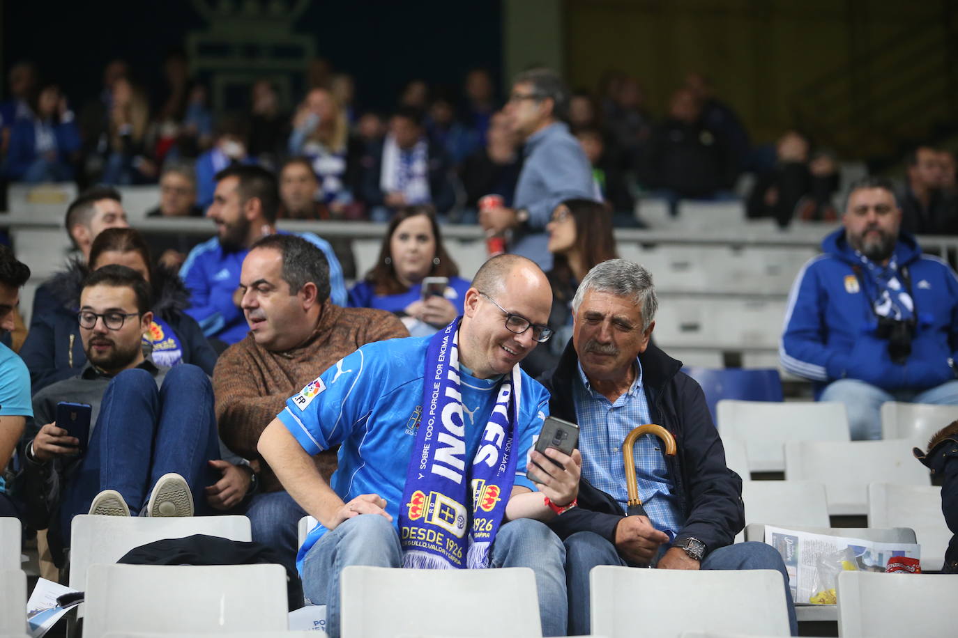 Búscate en nuestra galería si estuviste en el empate del Oviedo contra el Almería. 