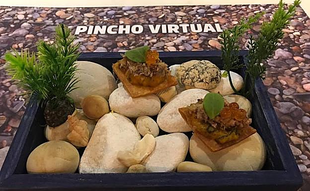 Pincho virtual, la tapa propuesta por Vinoteo 