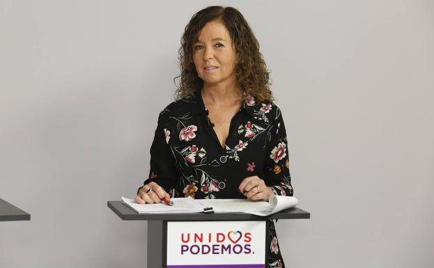 Mar García, candidata de Unidas Podemos al Senado por Asturias