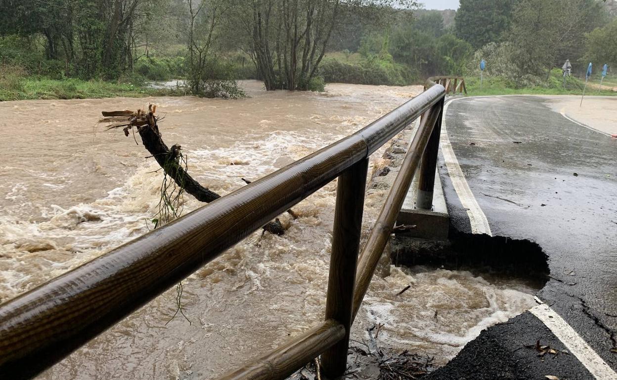 La reparación de los daños provocados por el pasado temporal de lluvias en Asturias costará 821.000 euros