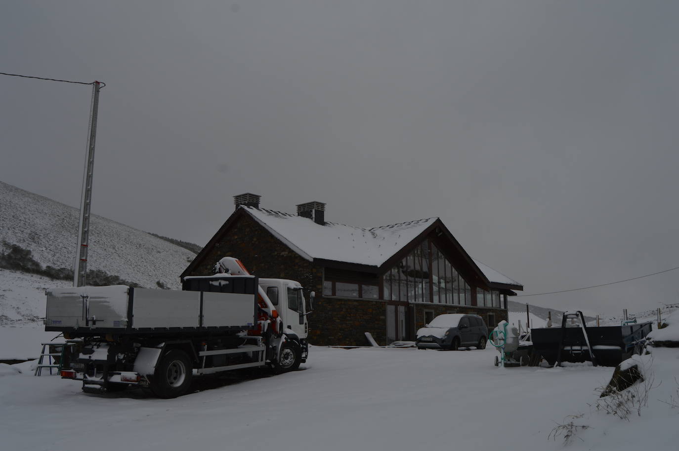 El invierno se adelanta en Asturias