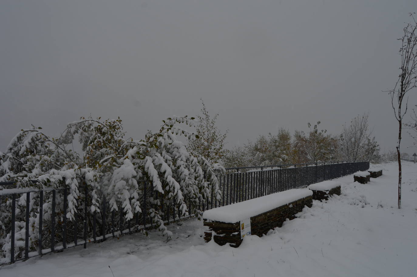 El invierno se adelanta en Asturias