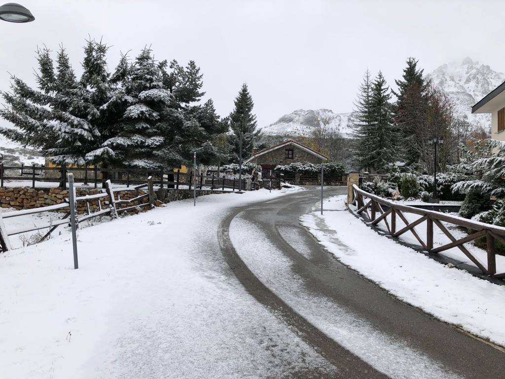 El invierno se adelanta en Asturias