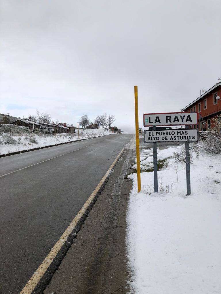 El invierno se adelanta en Asturias