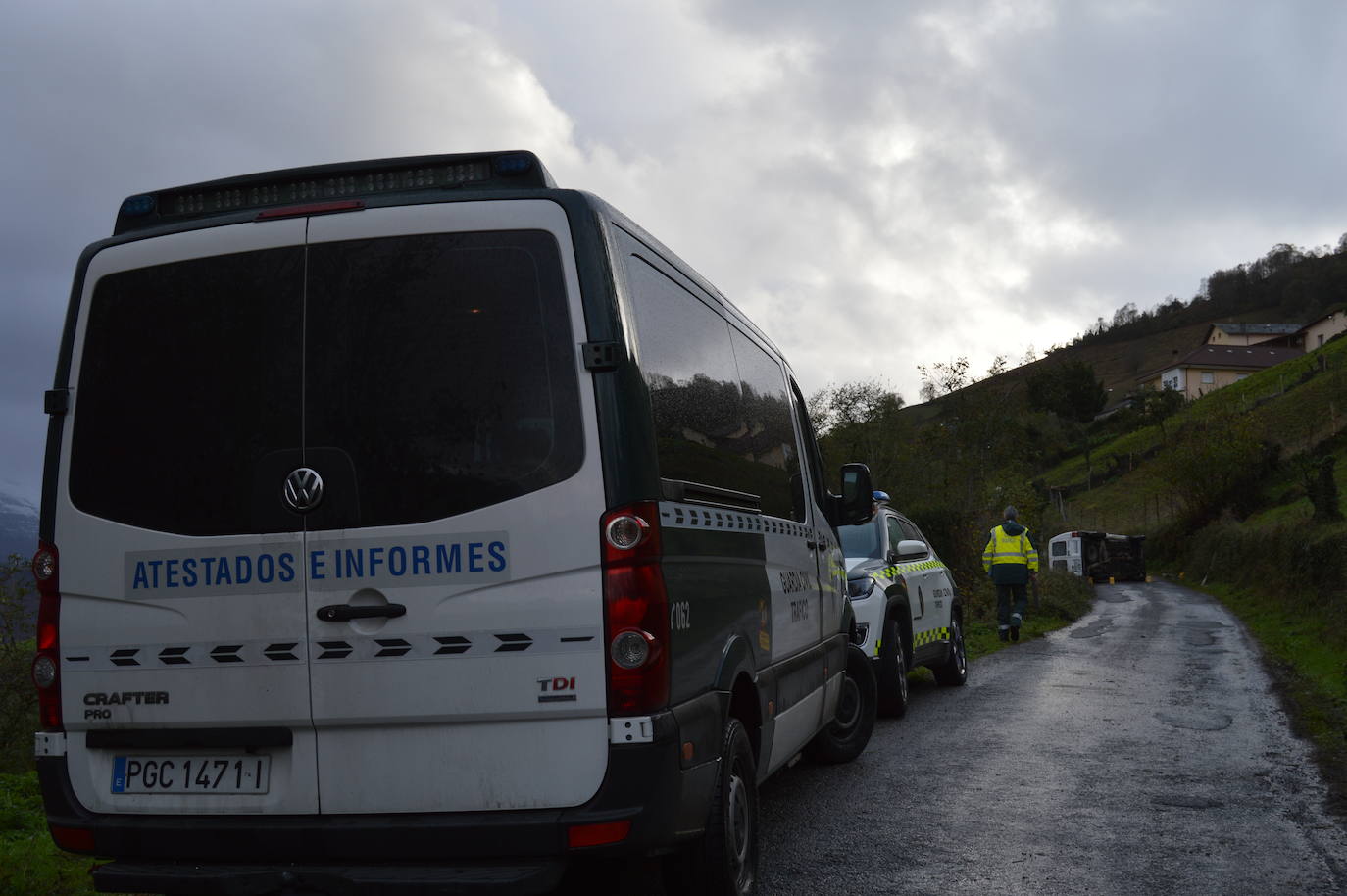 Accidente mortal en Cangas del Narcea