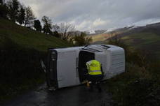 Accidente mortal en Cangas del Narcea