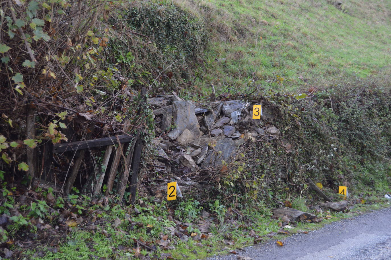 Accidente mortal en Cangas del Narcea