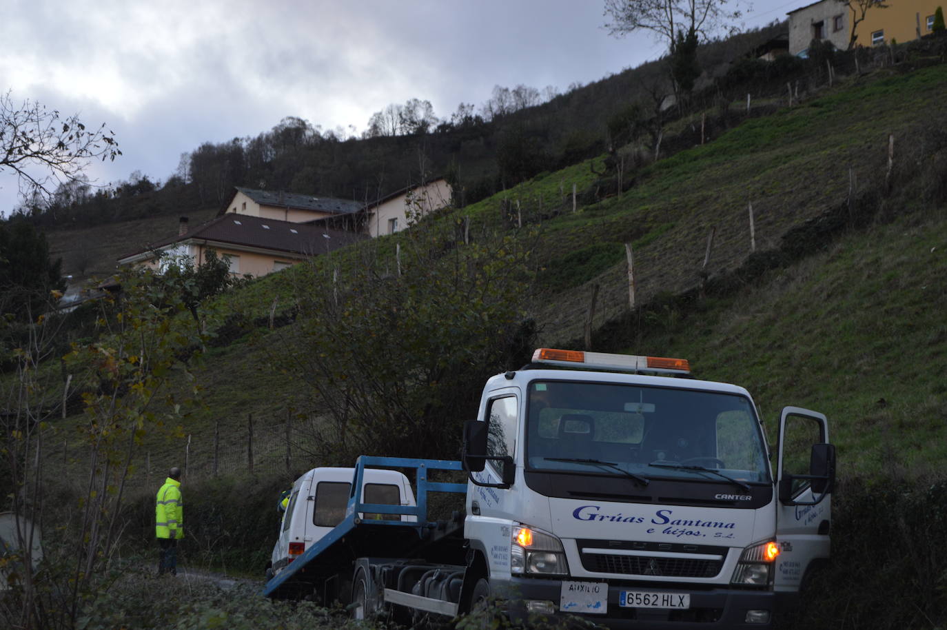 Accidente mortal en Cangas del Narcea