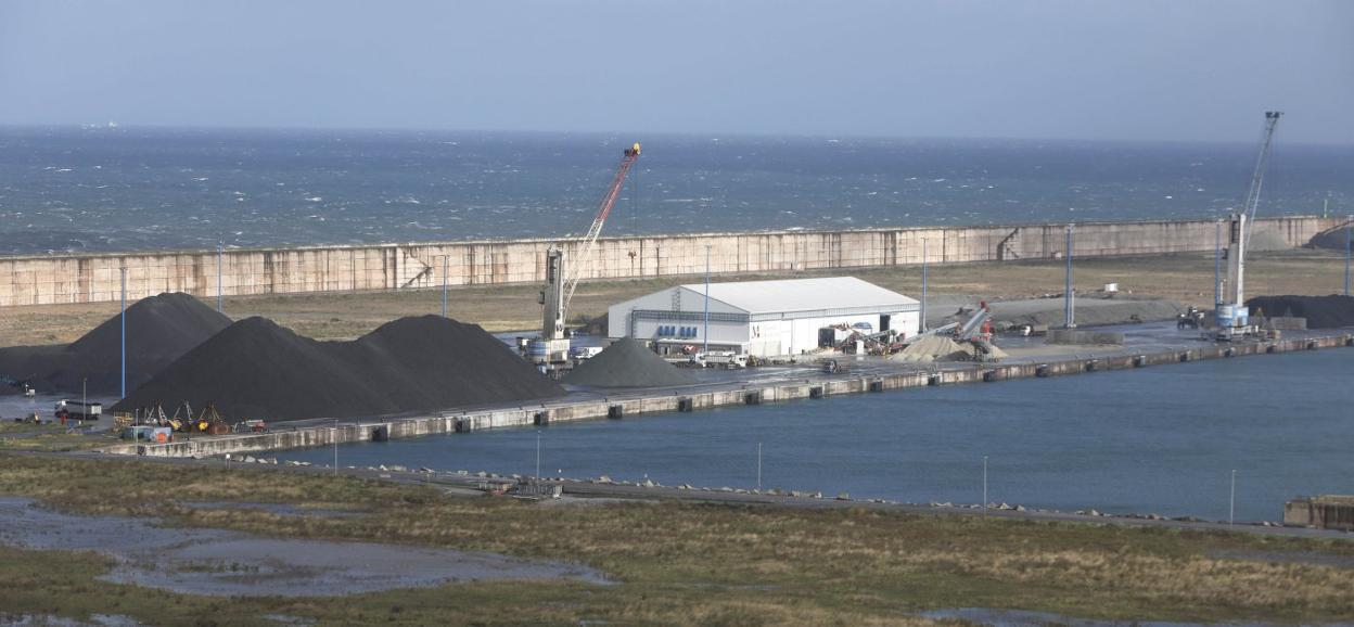 La nueva terminal de Tudela Veguín, en el muelle Norte de la ampliación. 