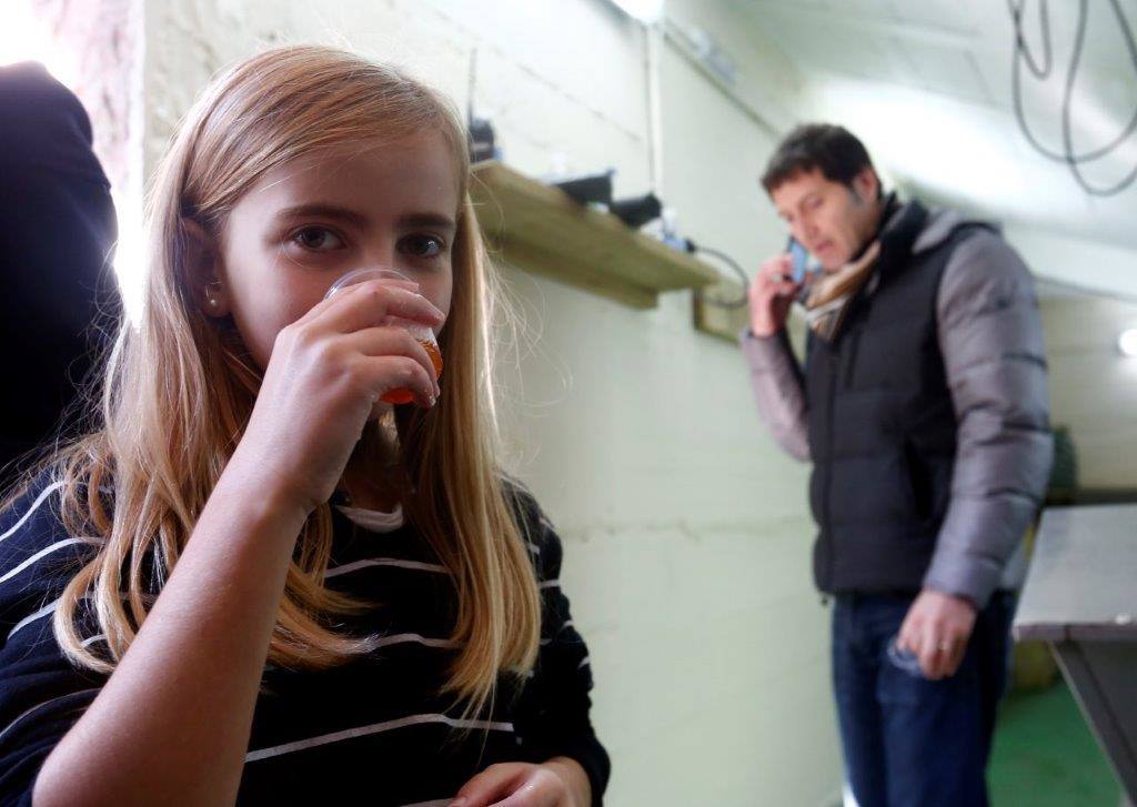 Sidra desde pequeños