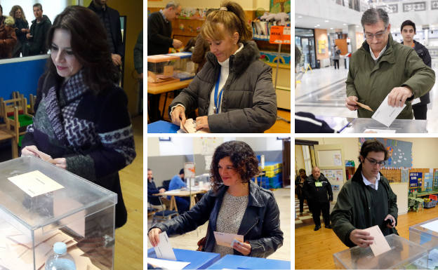 Elecciones 10-N | Los candidatos asturianos animan a sobreponerse a la lluvia e «ir a votar»