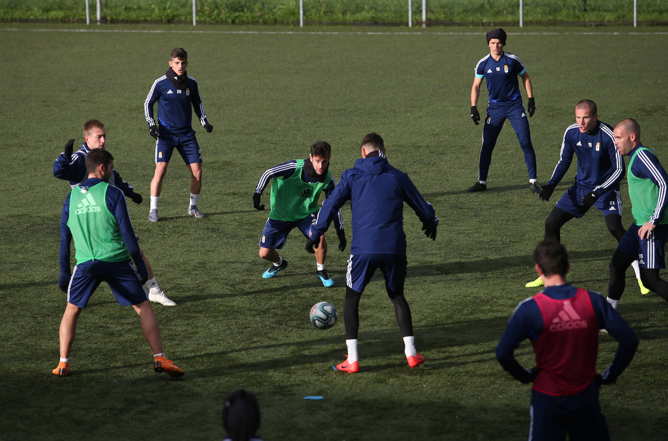 Entrenamiento del Real Oviedo (16/11/2019)