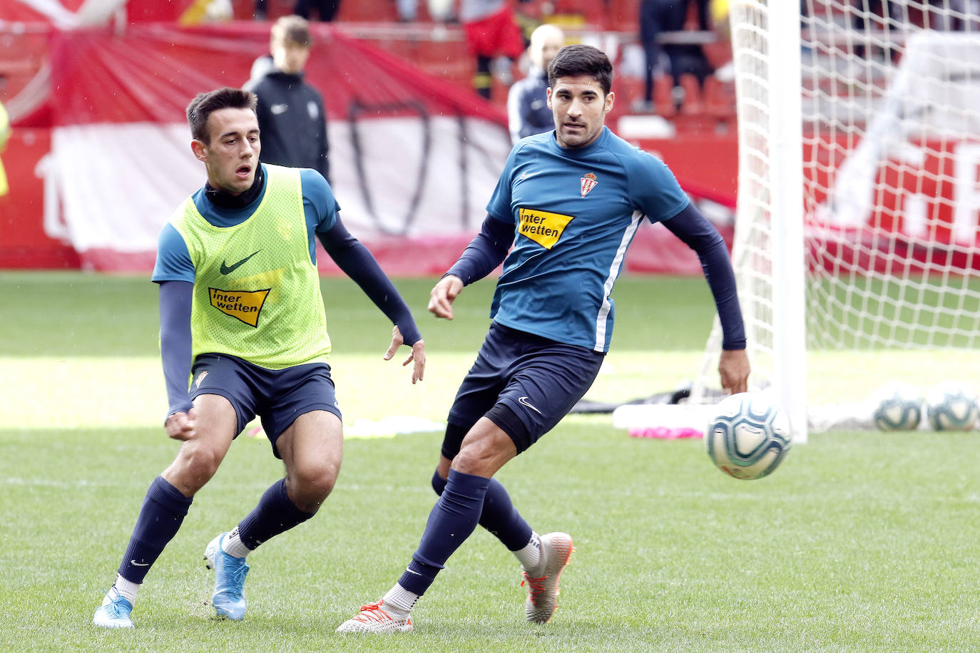 Entrenamiento del Sporting (16/11/2019)