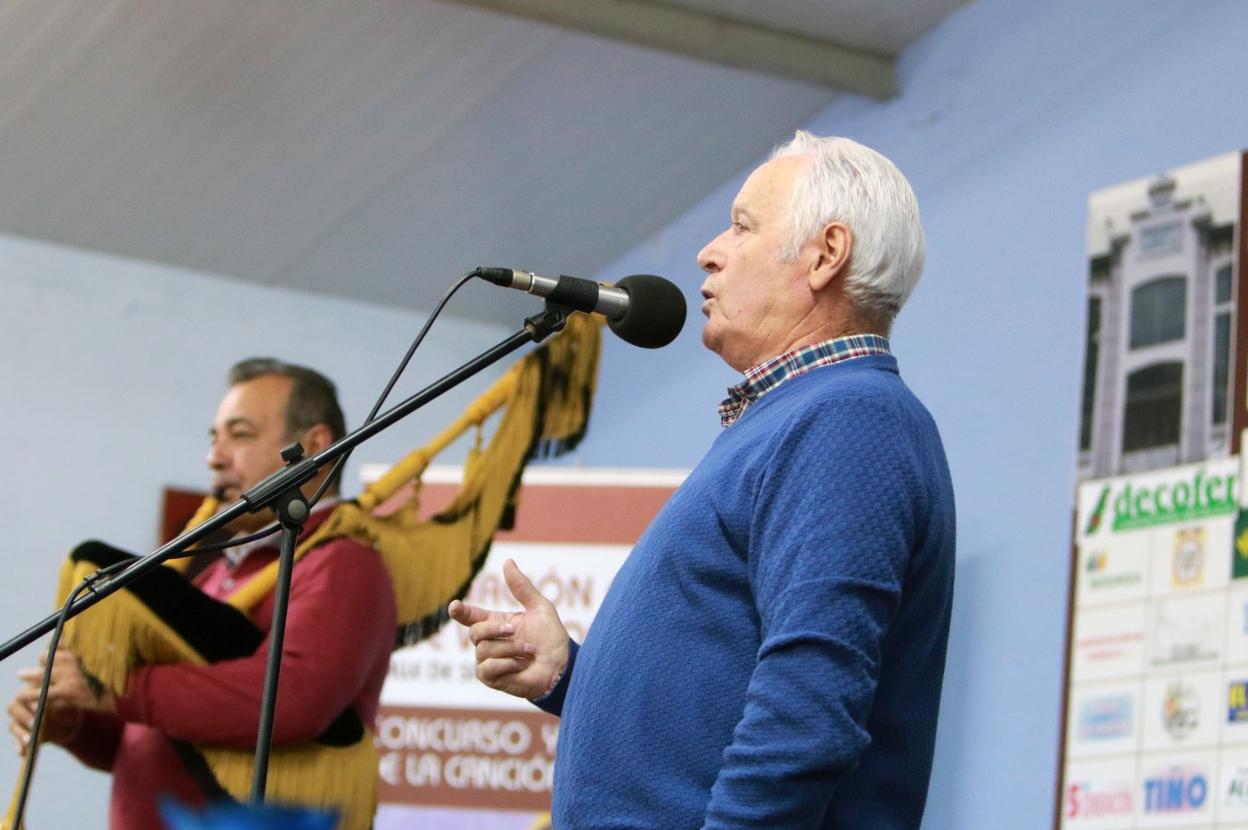 El langreano Enrique Riera. 