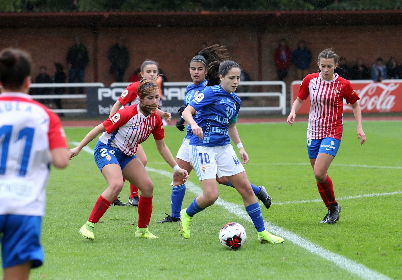 El equipo rojiblanco se impuso al Oviedo por un gol en San Gregorio.