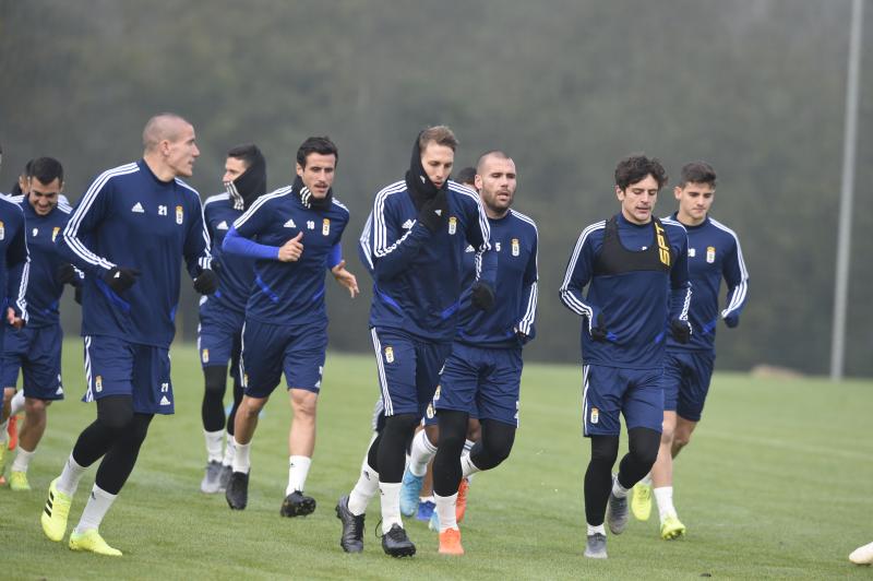 Fotos: Entrenamiento del Real Oviedo (20/11/19)