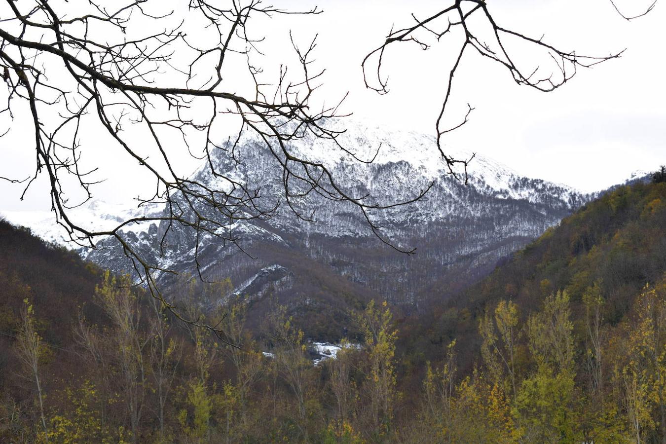 Fotos: Un paseo con nieve por la Senda Verde Foyoso