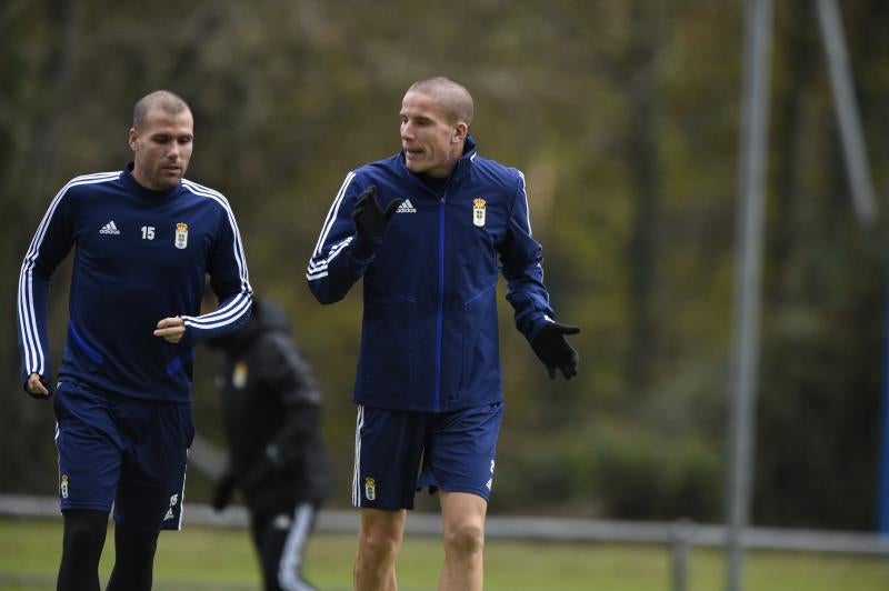 Fotos: Entrenamiento del Real Oviedo (22/11/19)