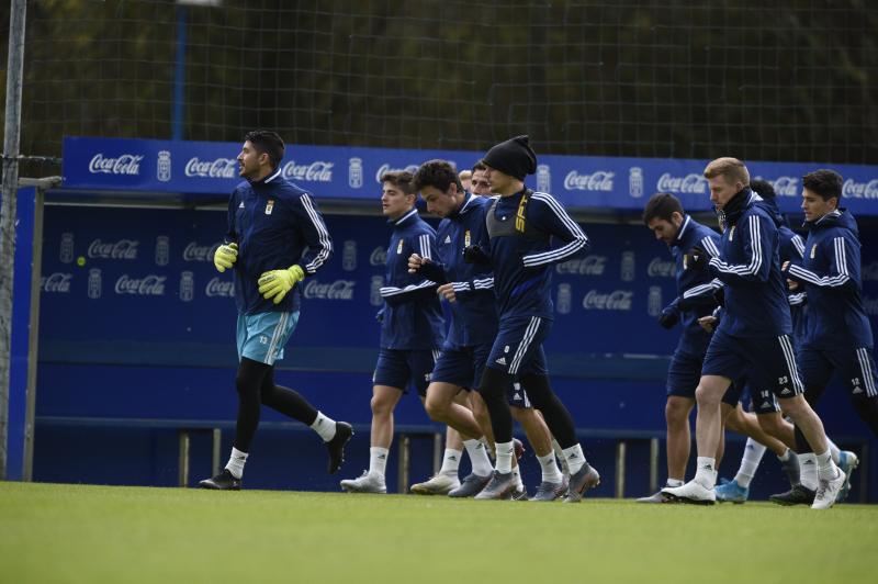 Fotos: Entrenamiento del Real Oviedo (22/11/19)