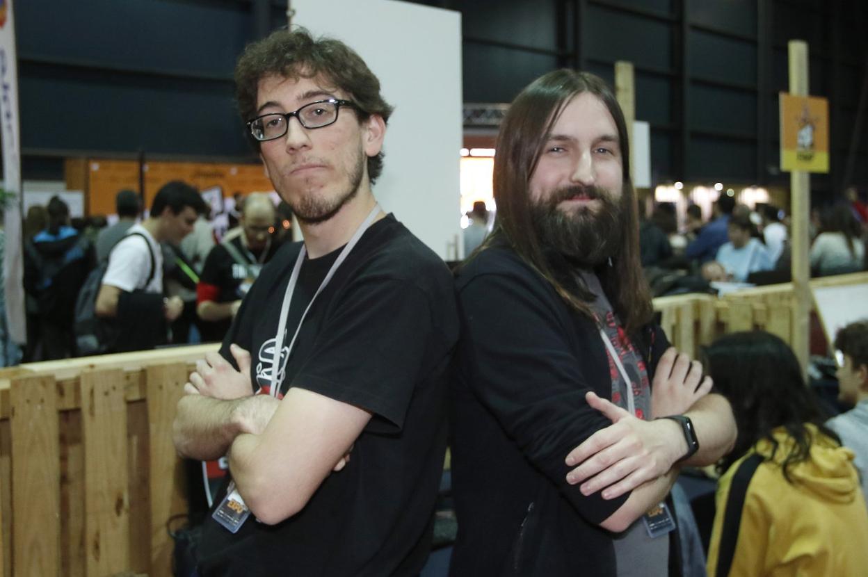 Sergio Suárez y Pablo Franco, creadores del estudio Bol Hut.