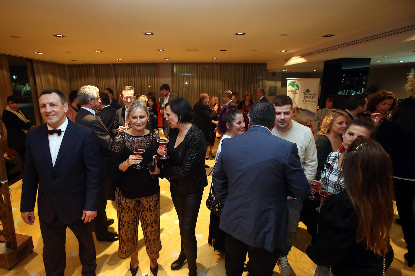 El acto se ha celebrado en el palacio d ella Zoreda. 