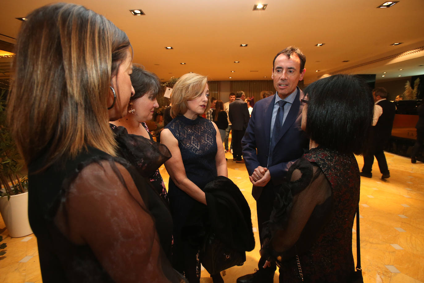 El acto se ha celebrado en el palacio d ella Zoreda. 