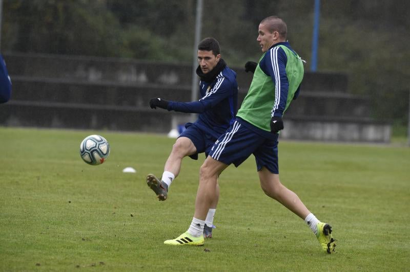 Fotos: Entrenamiento del Real Oviedo (28/11/19)