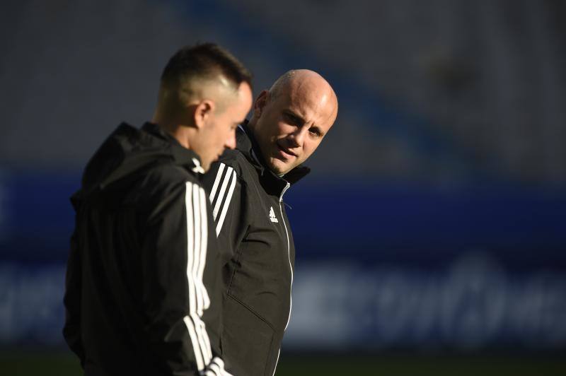 El Real Oviedo ha preparado este viernes el encuentro que disputará el domingo ante el Rayo Vallecano. 