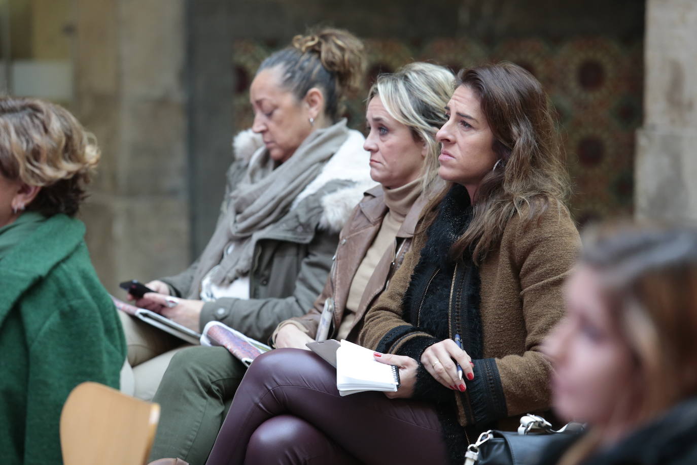 La directora general de Igualdad del Principado, Nuria Varela, ha sido la encargada de abrir la jornada Futuro en Femenino organizada en Gijón por EL COMERCIO.