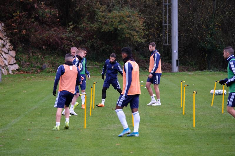 Fotos: Entrenamiento del Real Oviedo (30/11/19)