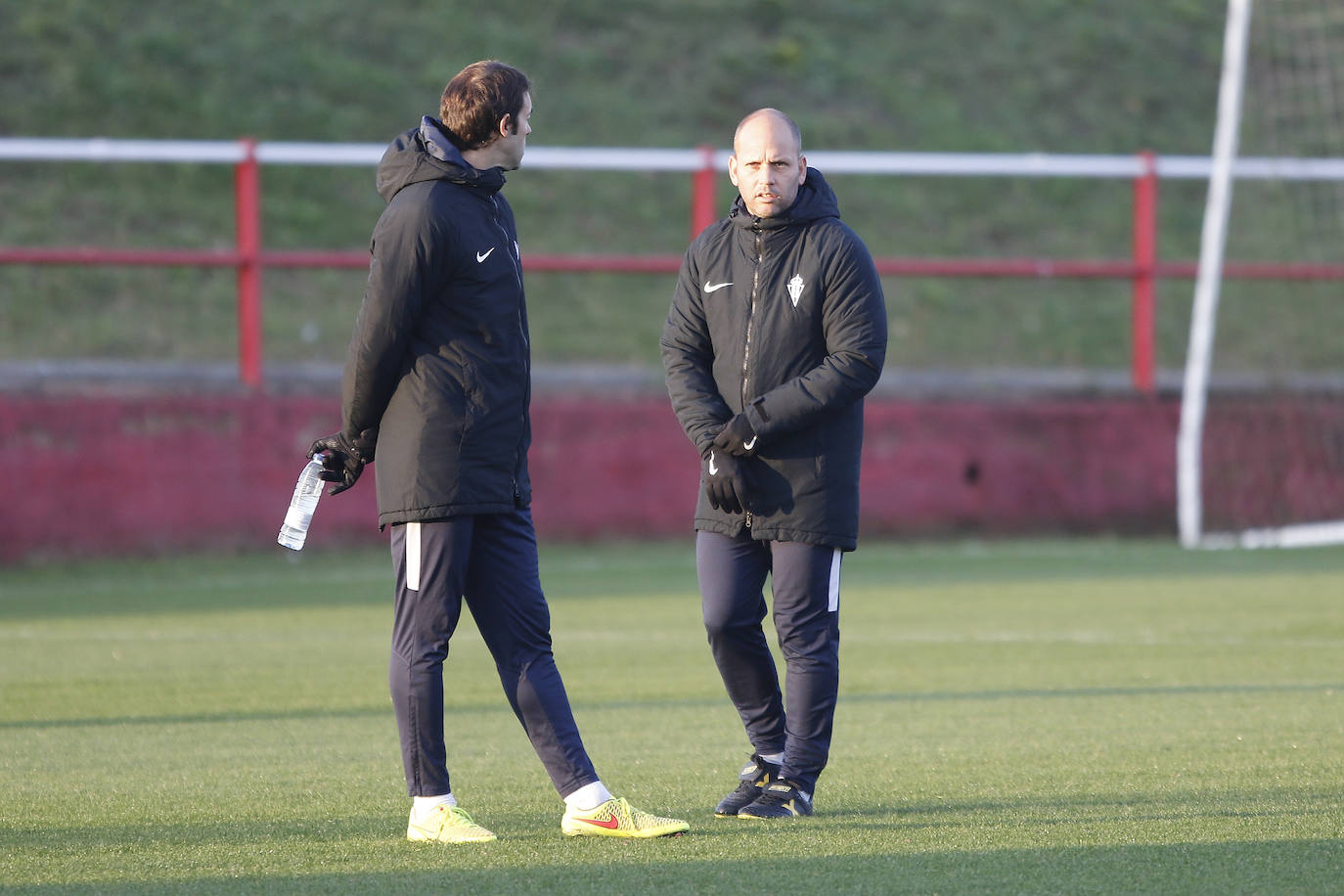 Fotos: Entrenamiento del Sporting (4-12-19)