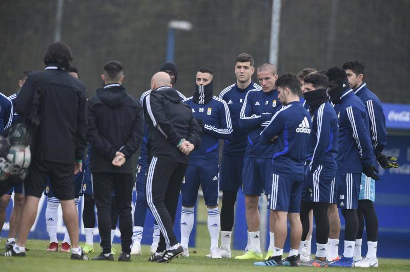 El Real Oviedo ha preparado este jueves el encuentro contra el Alcorcón, que se disputará el próximo viernes en el estadio Santo Domingo. 