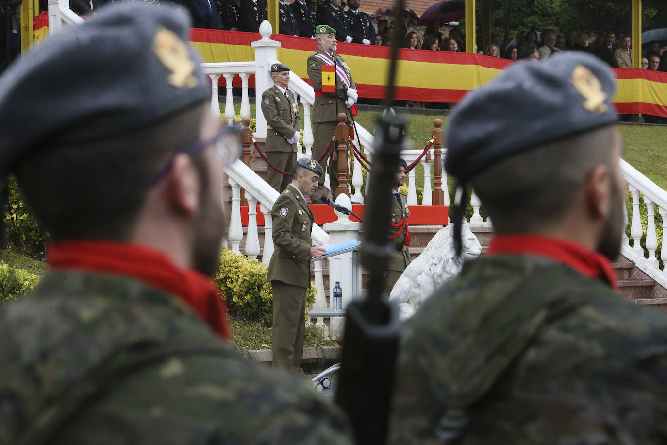 El Acuartelamiento Cabo Noval celebró este domingo 8 de diciembre la Festividad de la Inmaculada Concepción, Patrona de la Infantería. 