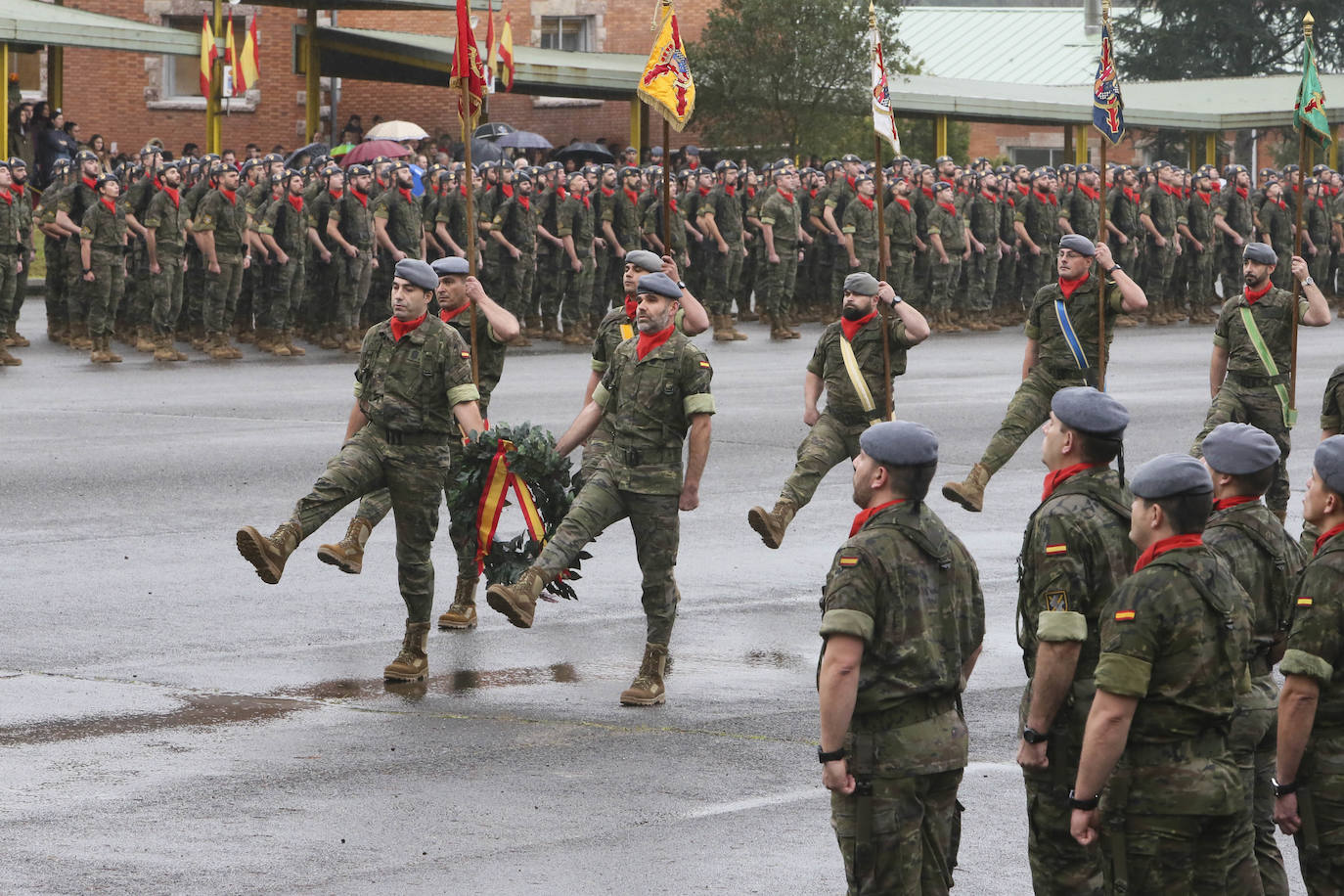 El Acuartelamiento Cabo Noval celebró este domingo 8 de diciembre la Festividad de la Inmaculada Concepción, Patrona de la Infantería. 