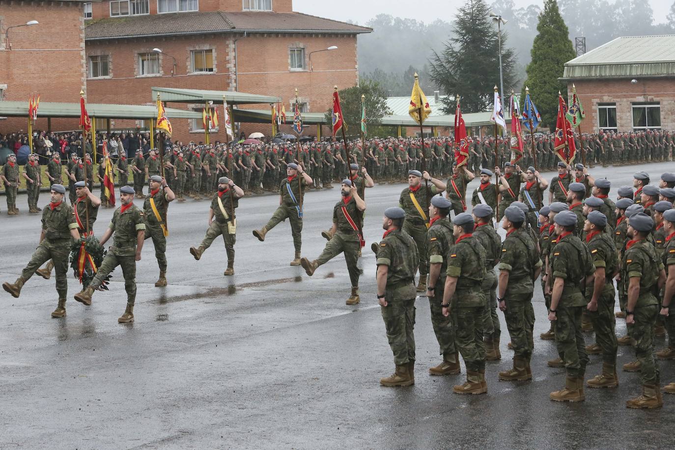 El Acuartelamiento Cabo Noval celebró este domingo 8 de diciembre la Festividad de la Inmaculada Concepción, Patrona de la Infantería. 