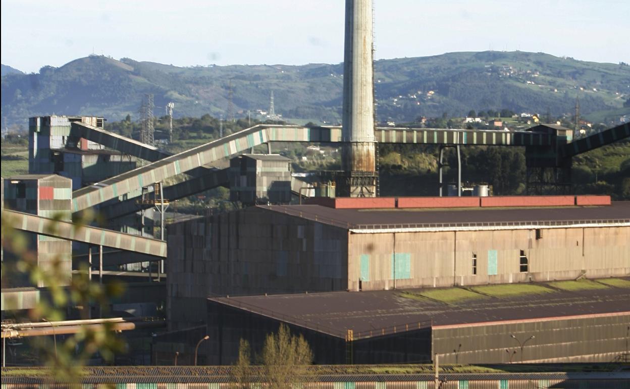La planta de Arcelor en Gijón, cuya rentabilidad está en cuestión y para la que se plantean recortes. 