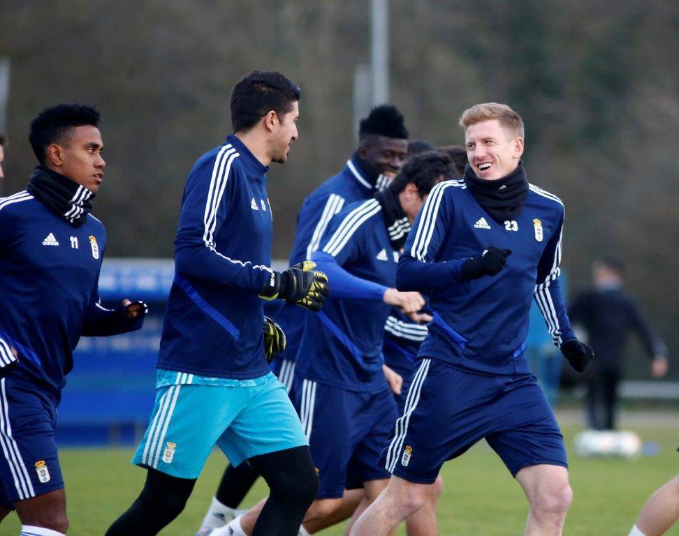 Fotos: Entrenamiento del Real Oviedo (09-12-2019)