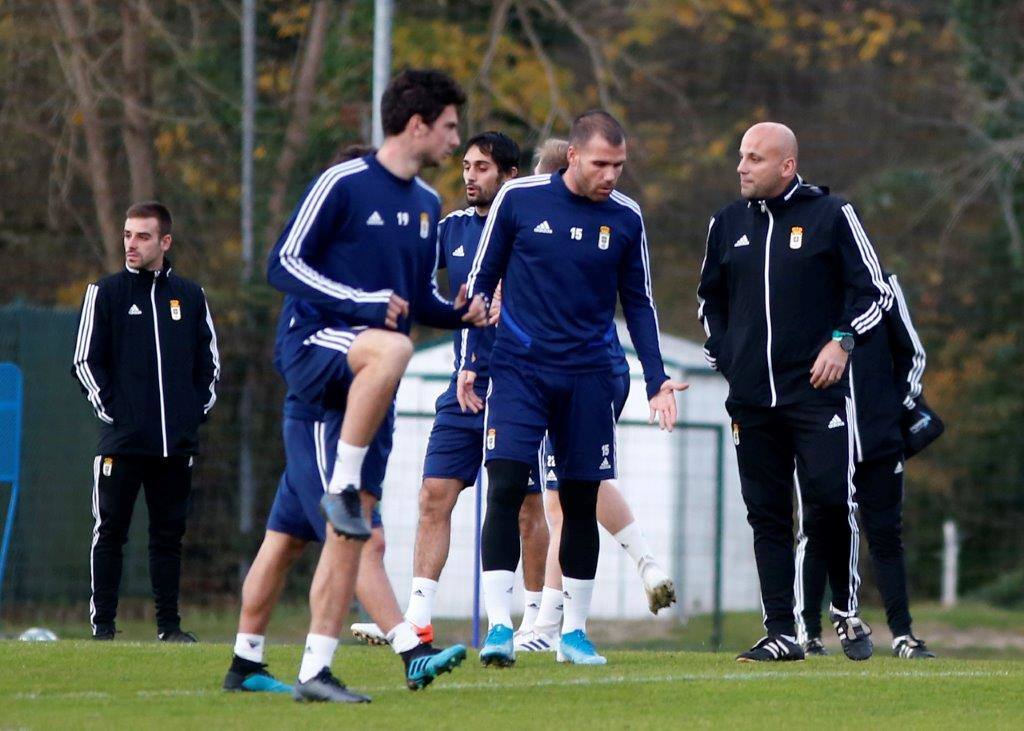 Fotos: Entrenamiento del Real Oviedo (09-12-2019)