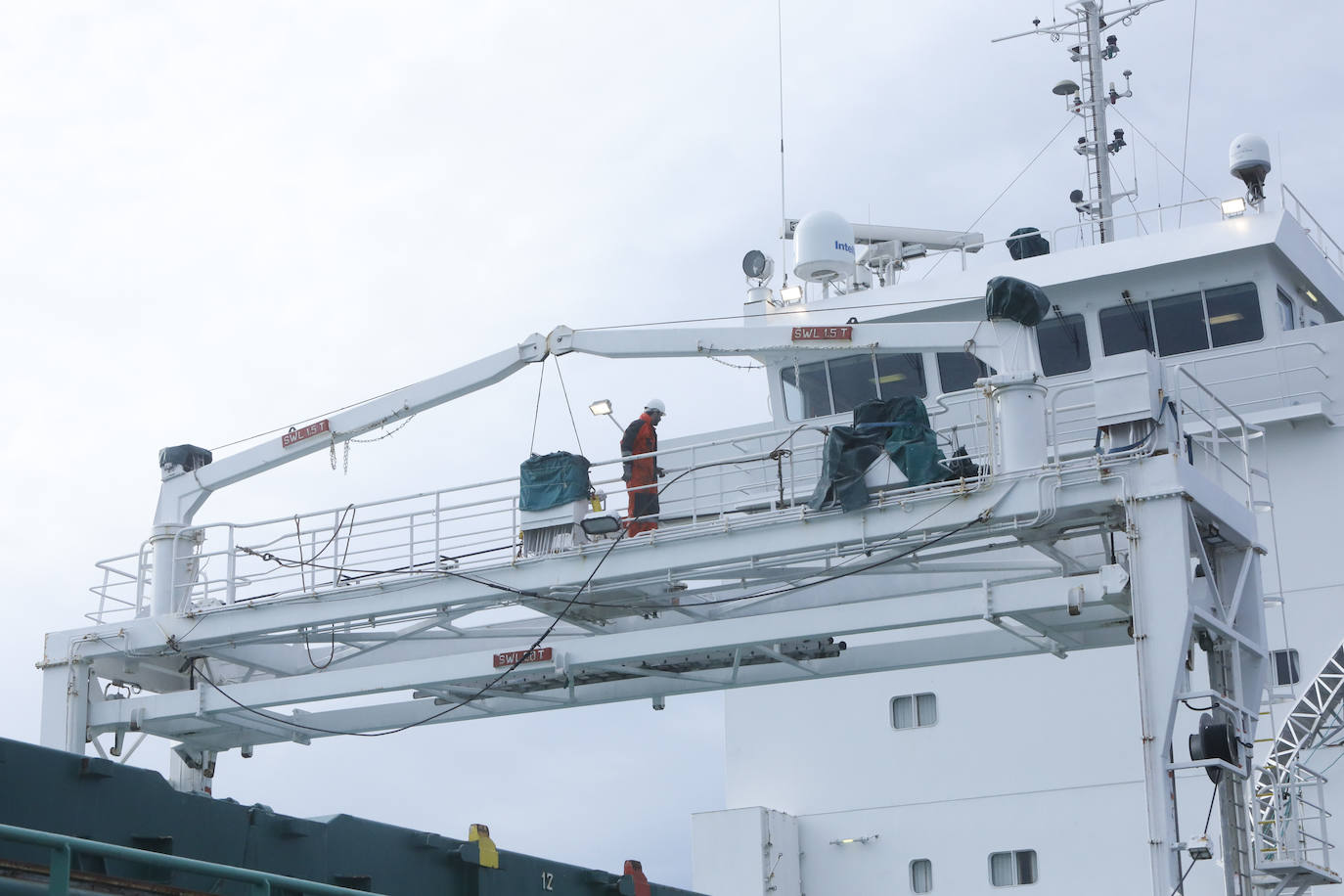 Fotos: Trabajos de reparación del &#039;Arklow Day&#039; en El Musel