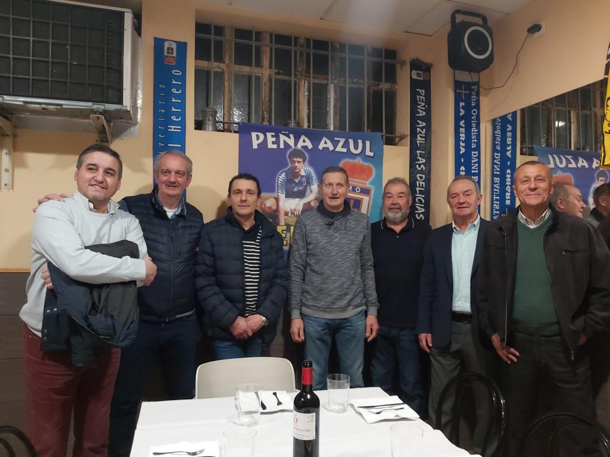 Encuentro de veteranos en la Peña Azul Herrero