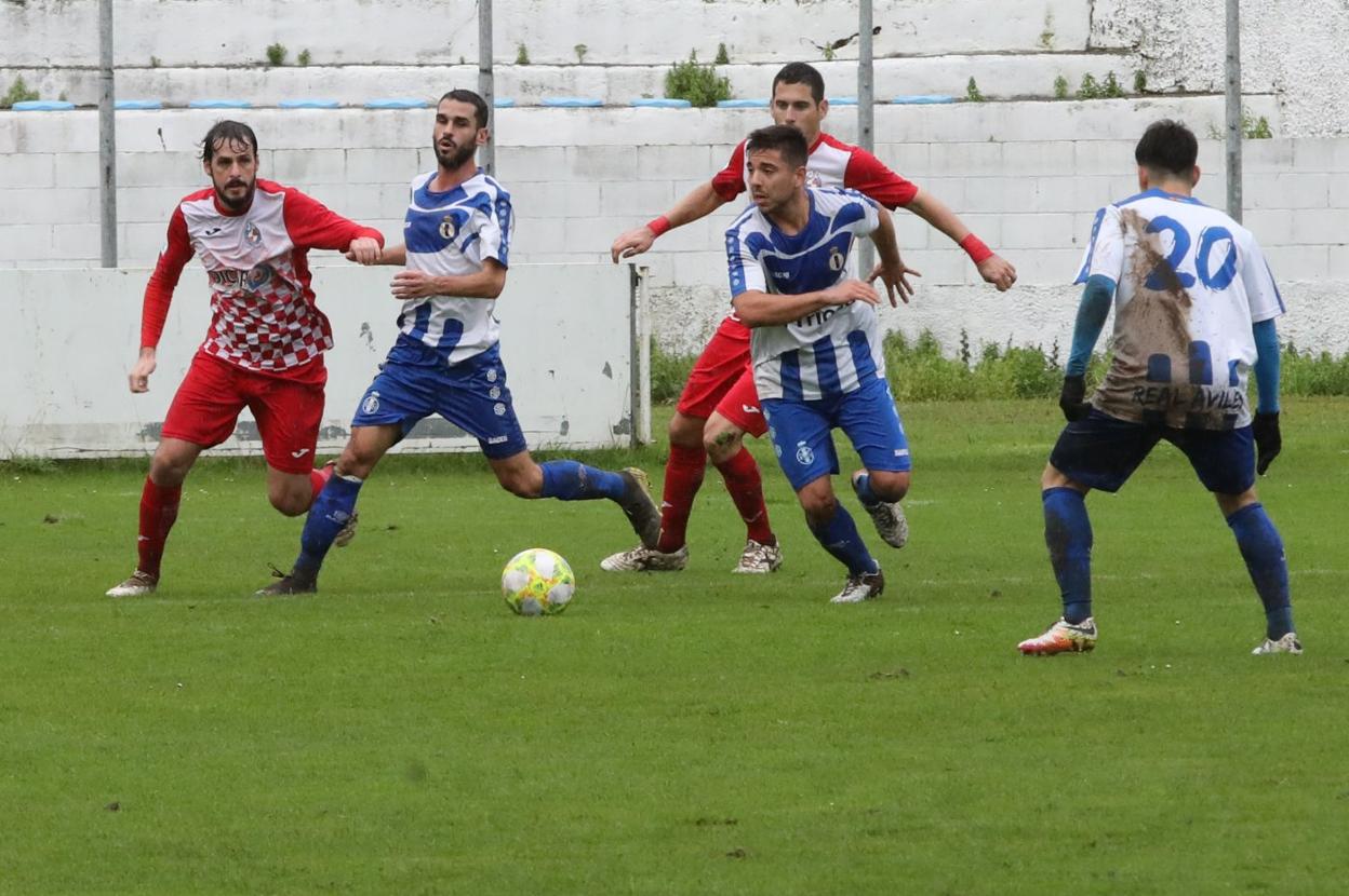 Ramiro y Annunziata en su último partido, ante el Llanera. 