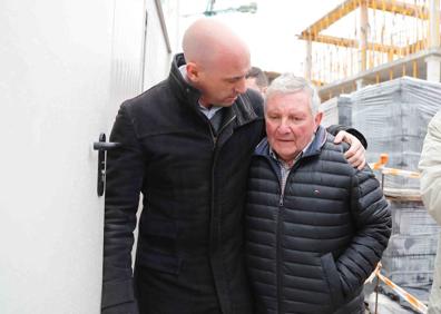 Imagen secundaria 1 - Rubiales: «Faltan palabras para definir la calidad futbolística y humana que tiene Villa»