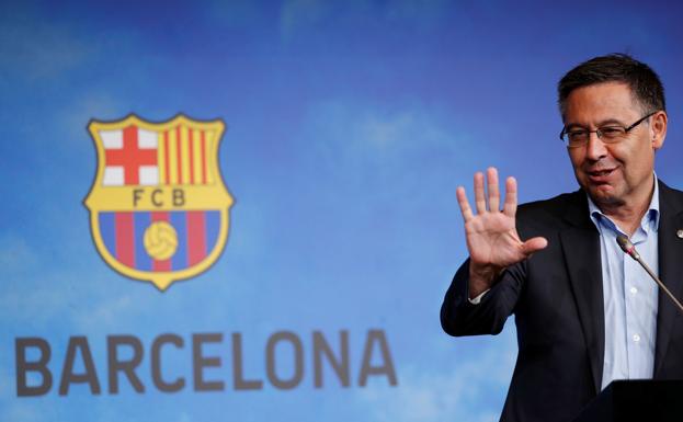 Josep Maria Bartomeu, presidente del Barcelona.