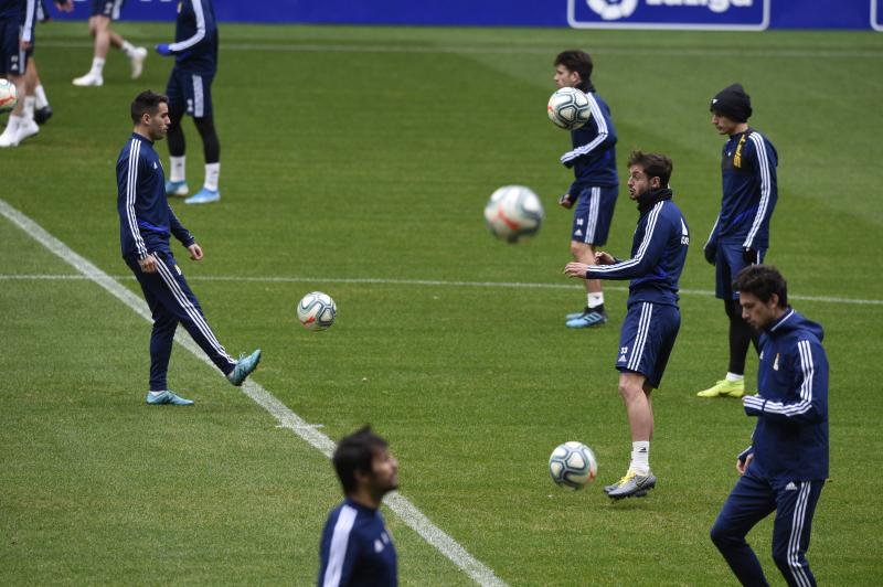 Fotos: Entrenamiento del Real Oviedo (12/12/19)
