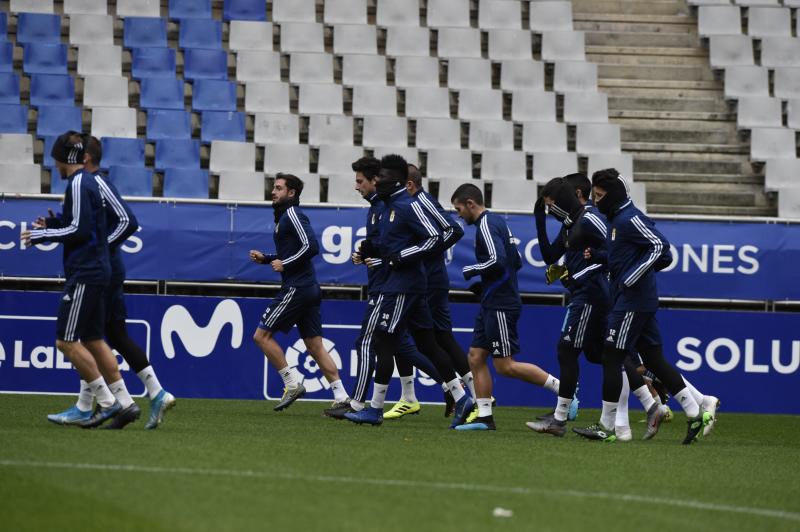 Fotos: Entrenamiento del Real Oviedo (12/12/19)