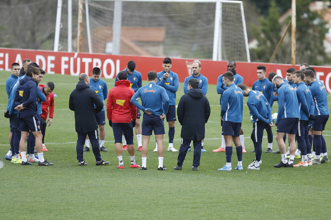 Fotos: Entrenamiento del Sporting (13/12/19)