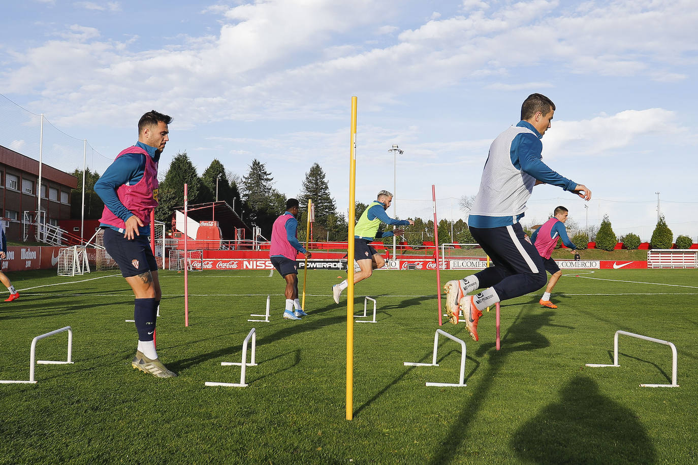 Entrenamiento del Sporting (14/12/2019)