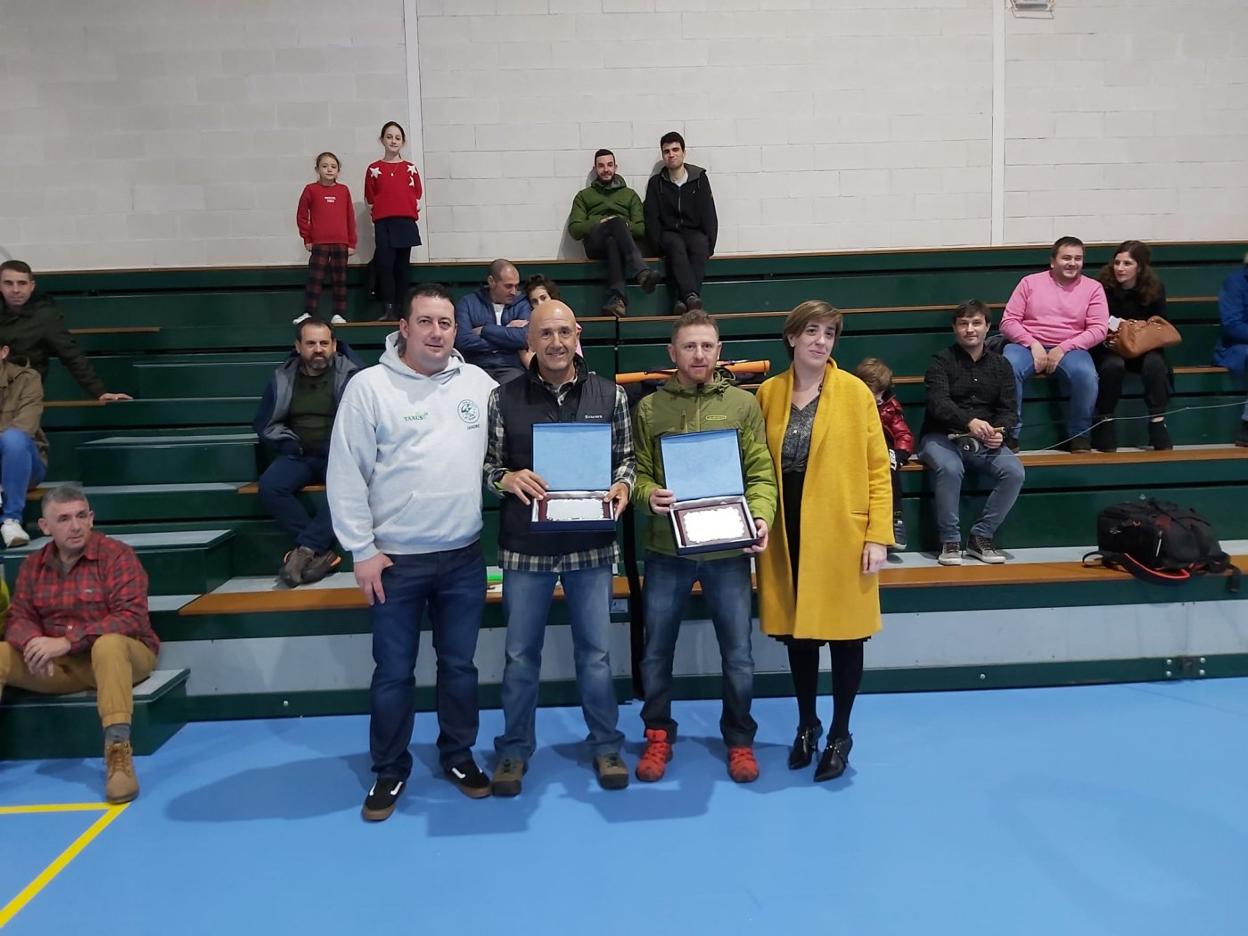 Alejandro Díaz, Pablo Castro, David García y Patricia Ferrero. 