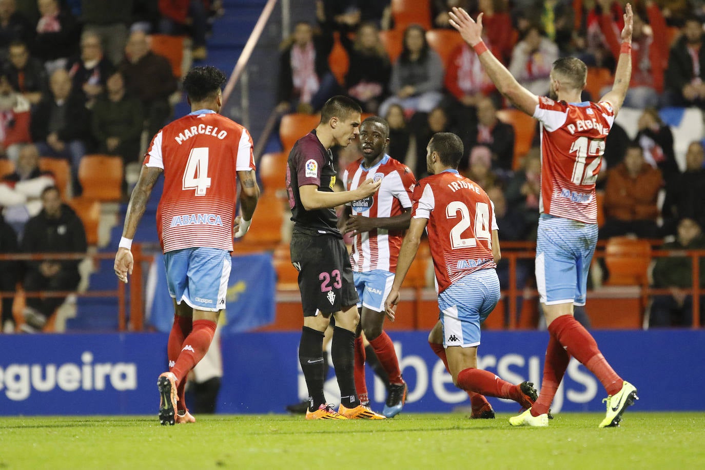 Lugo 1-2 Sporting, en imágenes