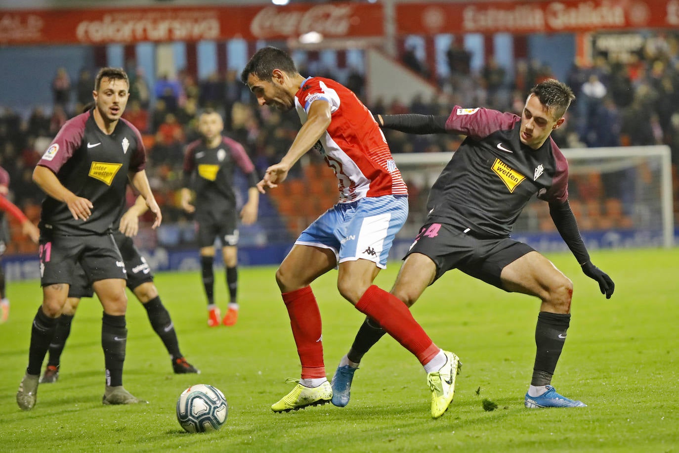 Lugo 1-2 Sporting, en imágenes